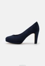 Z62T1725 Women Anna Field High Heels Dunkelblau - Image 2