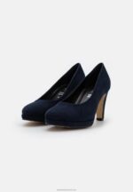 Z62T1725 Women Anna Field High Heels Dunkelblau - Image 3