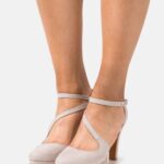 Z62T1726 Women Anna Field High Heels Light Grey
