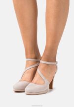Z62T1726 Women Anna Field High Heels Light Grey