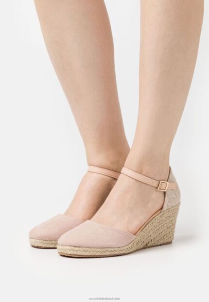 Z62T1728 Women Anna Field Wedges Light Pink