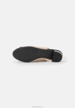 Z62T1730 Women Anna Field Classic Heels Beige/Black - Image 5