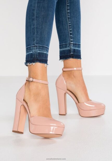Z62T1734 Women Anna Field High Heels Light Pink