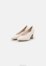 Z62T1737 Women Anna Field Classic Heels Cream - Image 3