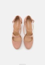 Z62T1741 Women Anna Field High Heels Light Pink - Image 6
