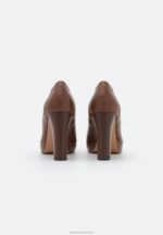 Z62T1742 Women Anna Field Platform Heels Cognac - Image 4