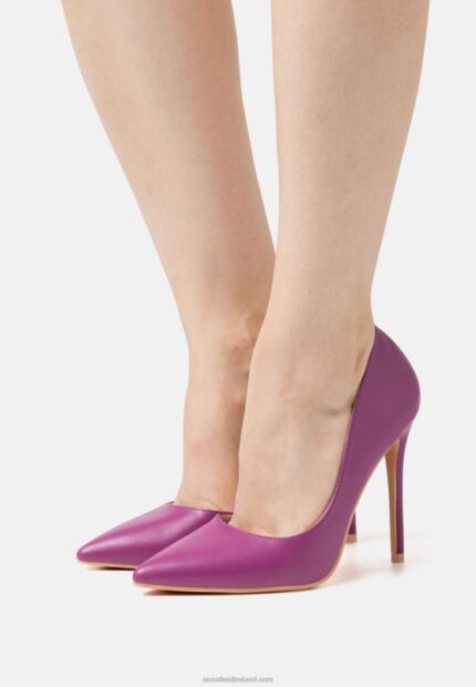 Z62T1744 Women Anna Field Zaltola Classic Heels Purple