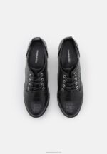 Z62T1746 Women Anna Field Lace-Up Heels Black - Image 6