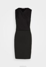 Z62T174 Women Anna Field Jersey Dress Black - Image 5
