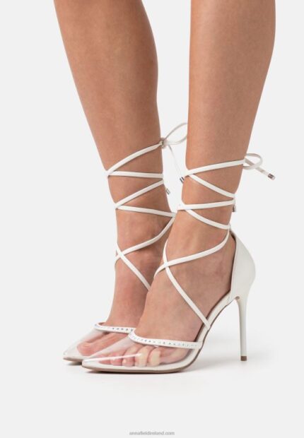 Z62T1753 Women Anna Field Classic Heels White