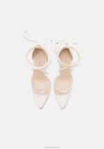 Z62T1753 Women Anna Field Classic Heels White - Image 6