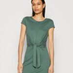 Z62T175 Women Anna Field Jersey Dress Green