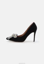 Z62T1761 Women Anna Field Belgravia Bow Classic Heels Black - Image 2