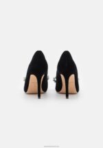 Z62T1761 Women Anna Field Belgravia Bow Classic Heels Black - Image 4