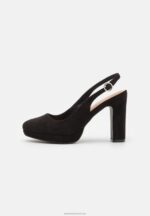 Z62T1765 Women Anna Field Platform Heels Black - Image 2