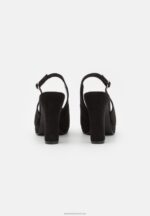 Z62T1765 Women Anna Field Platform Heels Black - Image 4