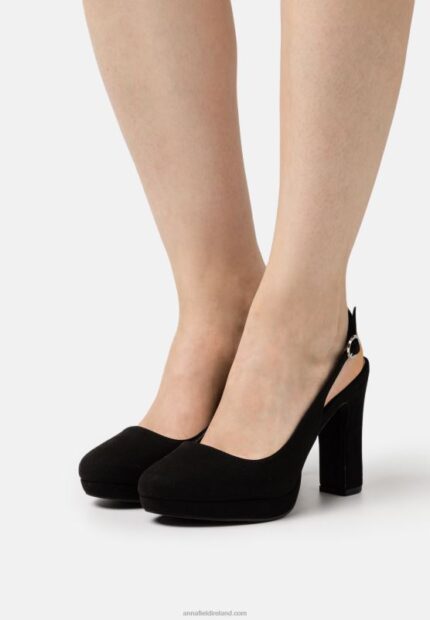 Z62T1765 Women Anna Field Platform Heels Black