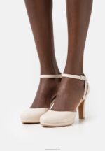Z62T1766 Women Anna Field High Heels Off-White