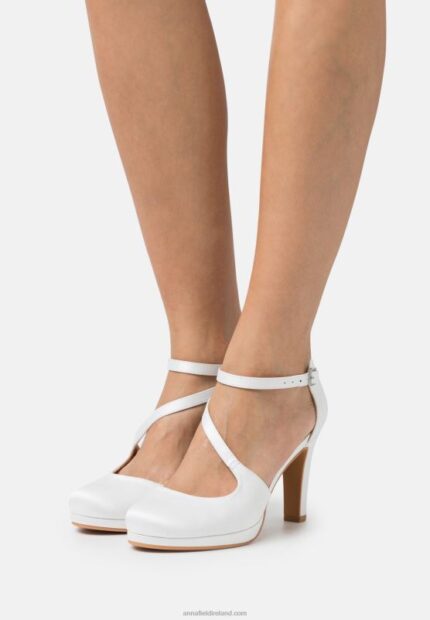 Z62T1770 Women Anna Field High Heels White