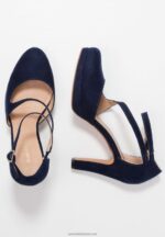 Z62T1771 Women Anna Field High Heels Dark Blue - Image 4