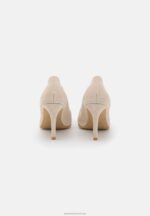Z62T1774 Women Anna Field Leather High Heels 1Light Grey - Image 4