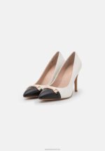 Z62T1777 Women Anna Field Leather Mia High Heels White - Image 2