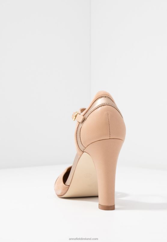 Z62T1778 Women Anna Field Leather High Heels High Heels Light Pink - Image 6