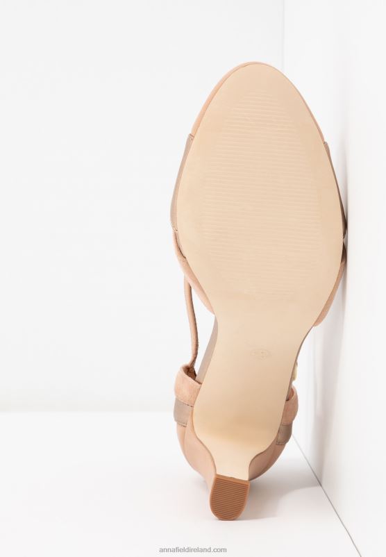 Z62T1778 Women Anna Field Leather High Heels High Heels Light Pink - Image 7