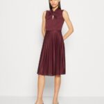 Z62T177 Women Anna Field Jersey Dress Bordeaux