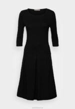 Z62T181 Women Anna Field Jersey Dress Black - Image 11