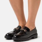 Z62T1831 Women Anna Field Slip-Ons Black
