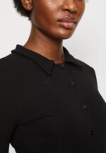 Z62T183 Women Anna Field Jersey Dress Black - Image 6