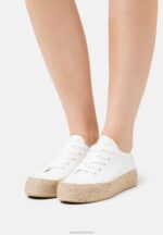 Z62T1845 Women Anna Field Casual Lace-Ups White