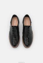 Z62T1848 Women Anna Field Lace-Ups Black - Image 6