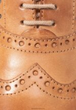Z62T1849 Women Anna Field Leather Casual Lace-Ups Cognac - Image 3