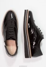 Z62T1850 Women Anna Field Lace-Ups Black - Image 3