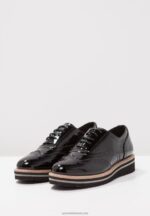 Z62T1850 Women Anna Field Lace-Ups Black - Image 4