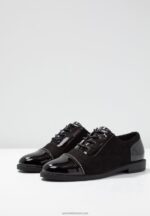 Z62T1851 Women Anna Field Lace-Ups Black - Image 5