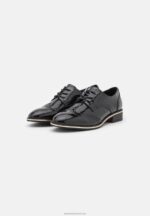 Z62T1852 Women Anna Field Lace-Ups Black - Image 3