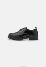 Z62T1855 Women Anna Field Lace-Ups Black - Image 2