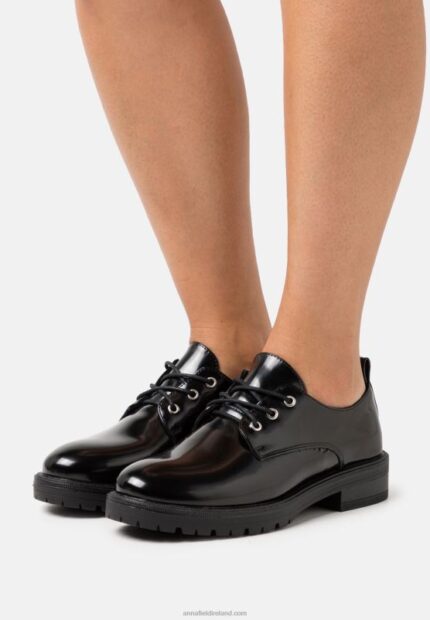 Z62T1855 Women Anna Field Lace-Ups Black