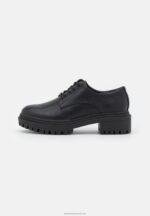 Z62T1856 Women Anna Field Comfort Lace-Ups Black - Image 2