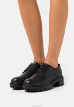 Z62T1856 Women Anna Field Comfort Lace-Ups Black