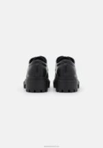 Z62T1856 Women Anna Field Comfort Lace-Ups Black - Image 4