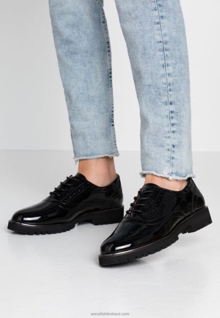 Z62T1857 Women Anna Field Lace-Ups Black