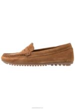 Z62T1858 Women Anna Field Leather Moccasins Cognac - Image 2