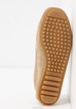 Z62T1859 Women Anna Field Leather Moccasins Beige - Image 7