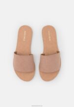 Z62T1862 Women Anna Field 2 Pack Mules Black/Light Pink - Image 5