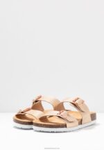 Z62T1865 Women Anna Field Slippers Rose Gold - Image 5