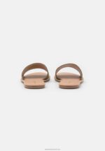 Z62T1866 Women Anna Field 2 Pack Mules Khaki/Gold - Image 4
